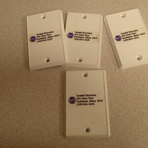 White Blank Covers set of 4